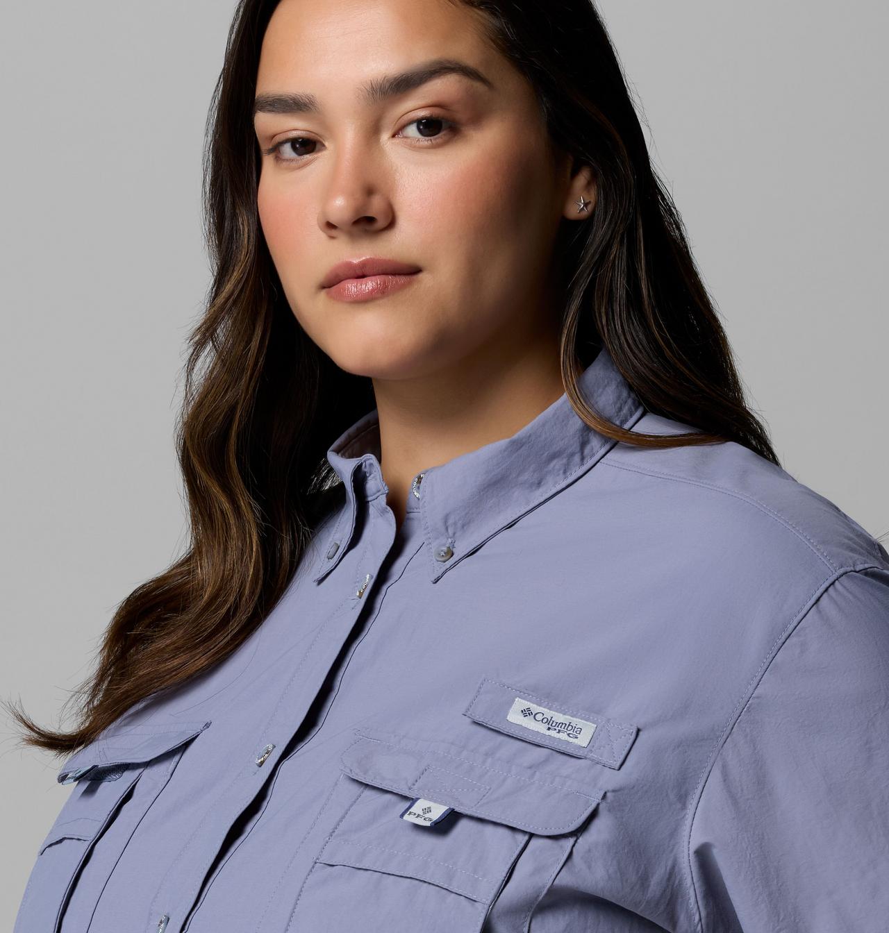 Women's PFG Bahama™ Short Sleeve Shirt - Plus Size | 556 | 2X 5