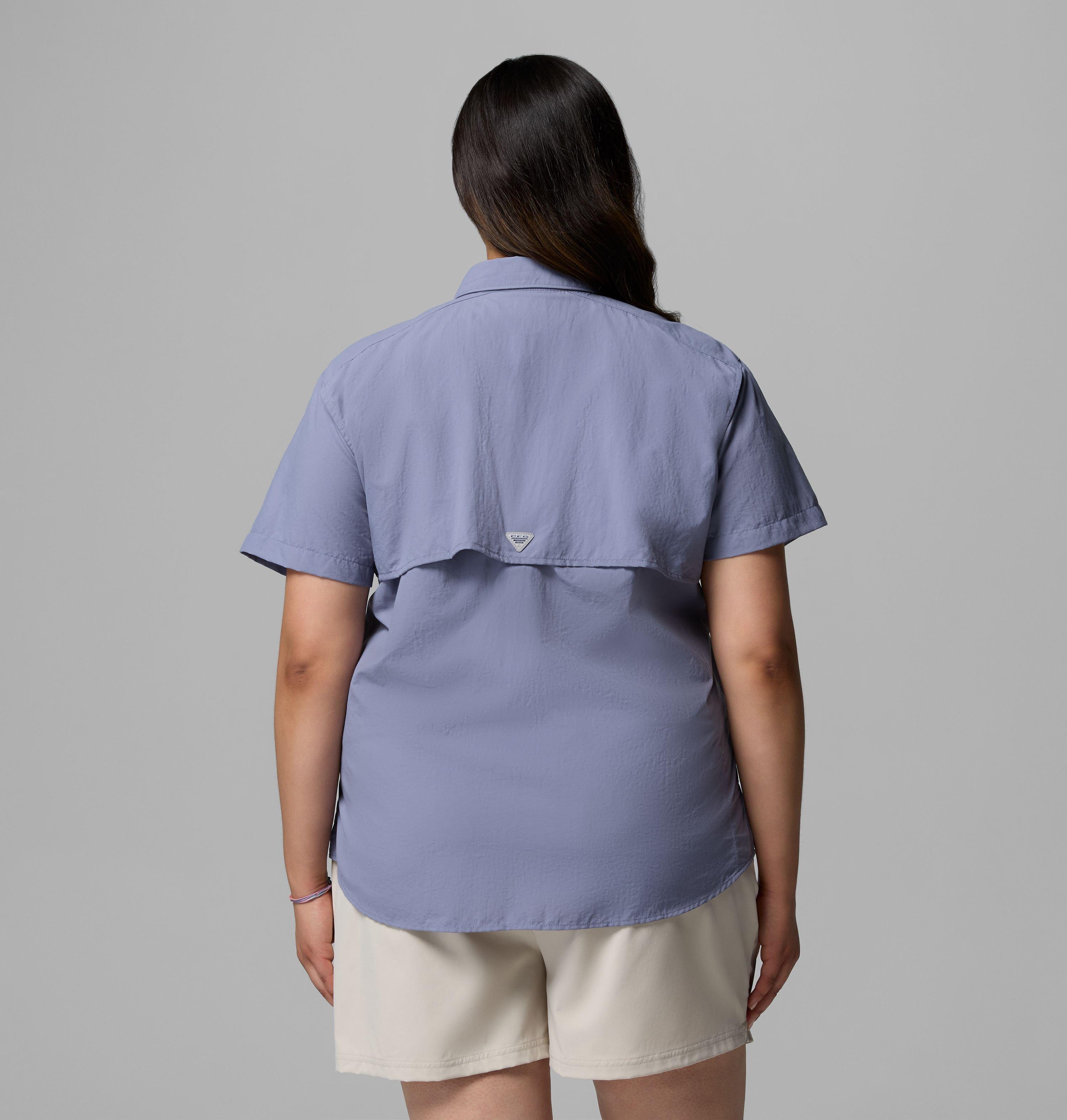 Women's PFG Bahama Short Sleeve Shirt - Plus Size | 556 | 1X 3