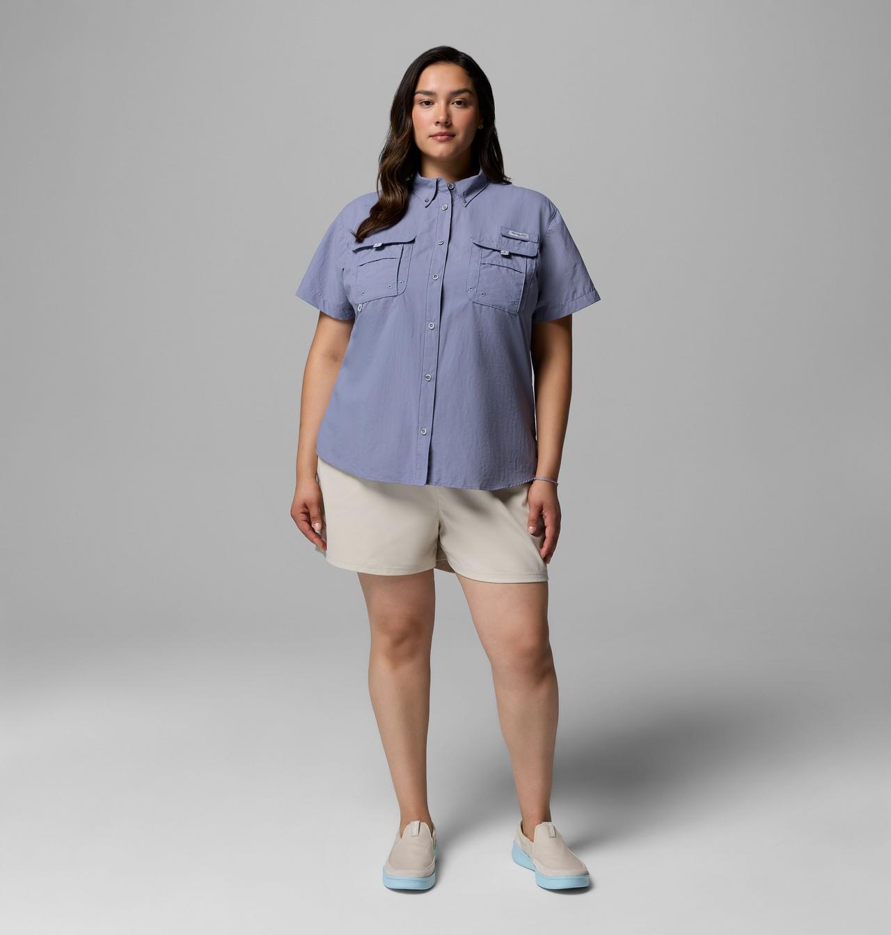 Women's PFG Bahama™ Short Sleeve Shirt - Plus Size | 556 | 2X 2