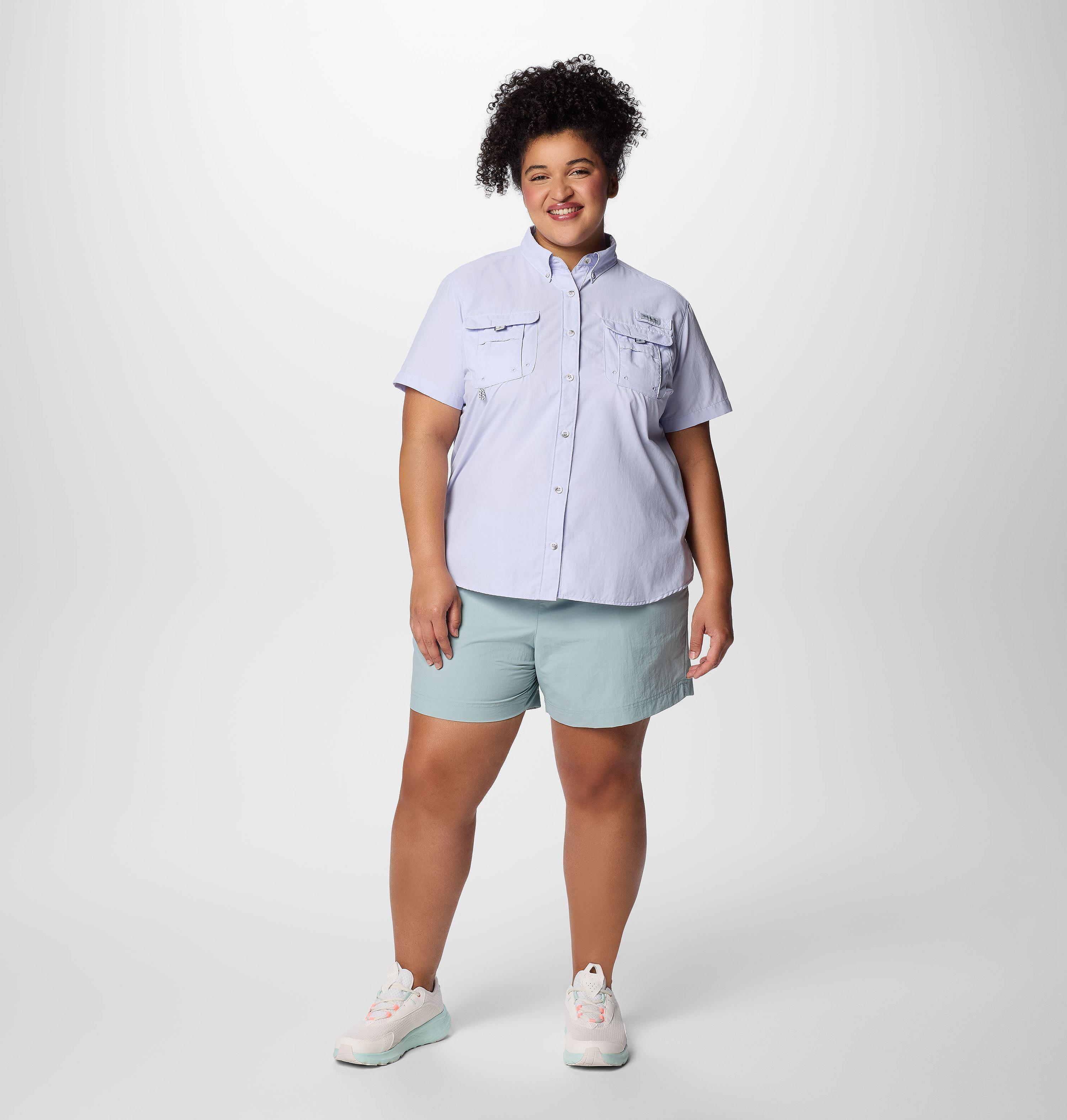Women's PFG Bahama Short Sleeve Shirt - Plus Size 3