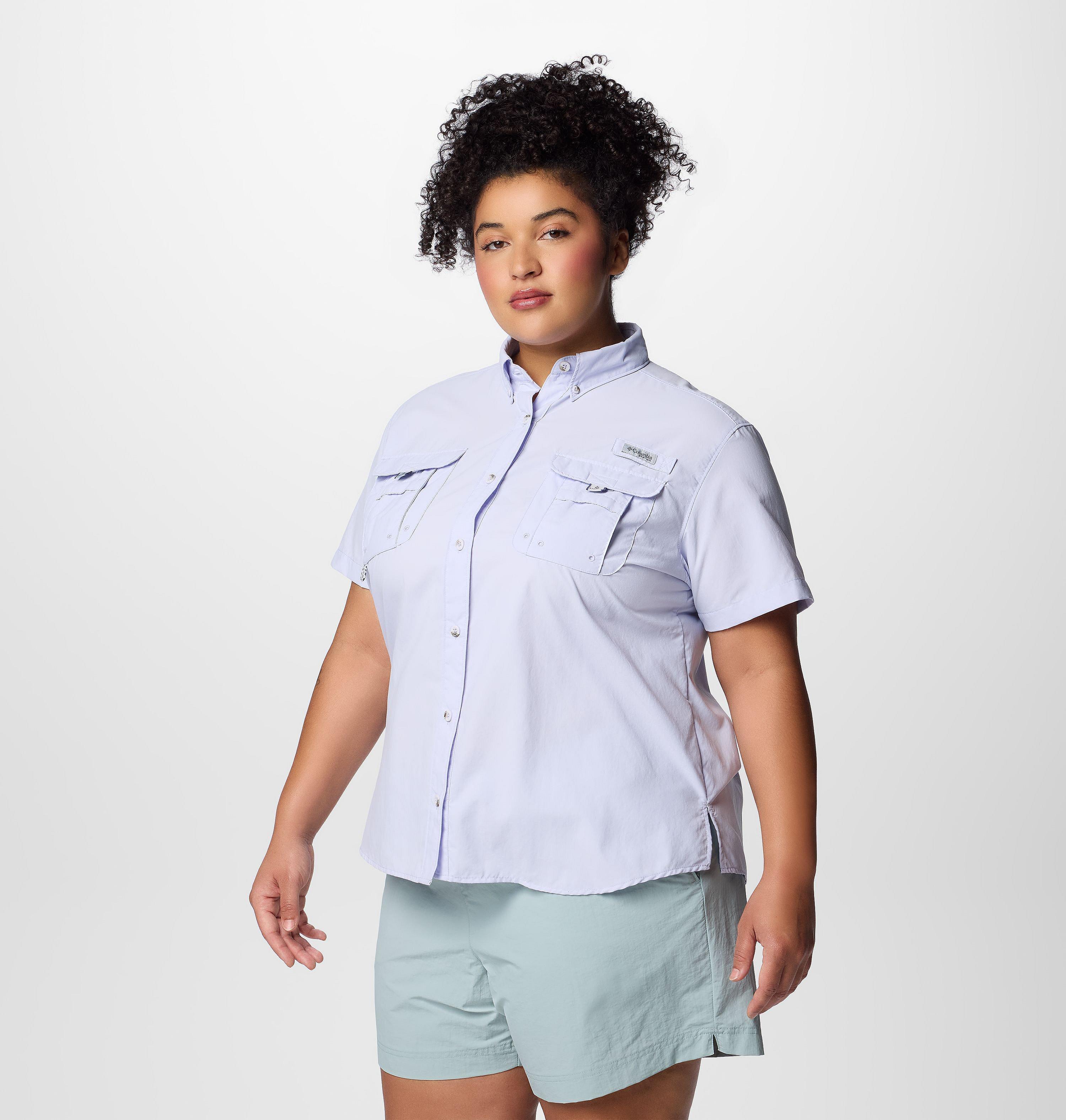 Women's PFG Bahama Short Sleeve Shirt - Plus Size 4
