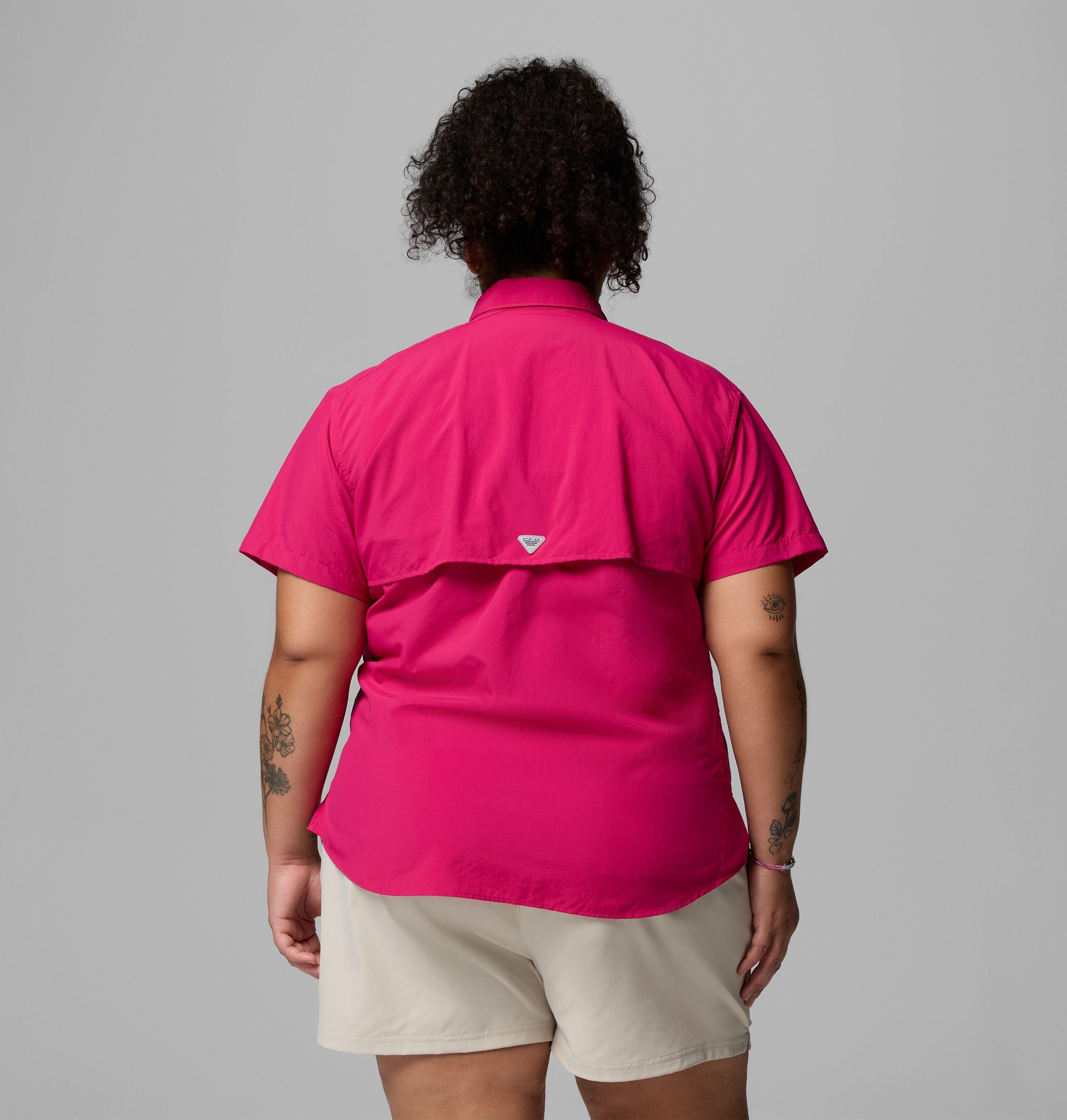 Women's PFG Bahama Short Sleeve Shirt - Plus Size | 656 | 1X 3