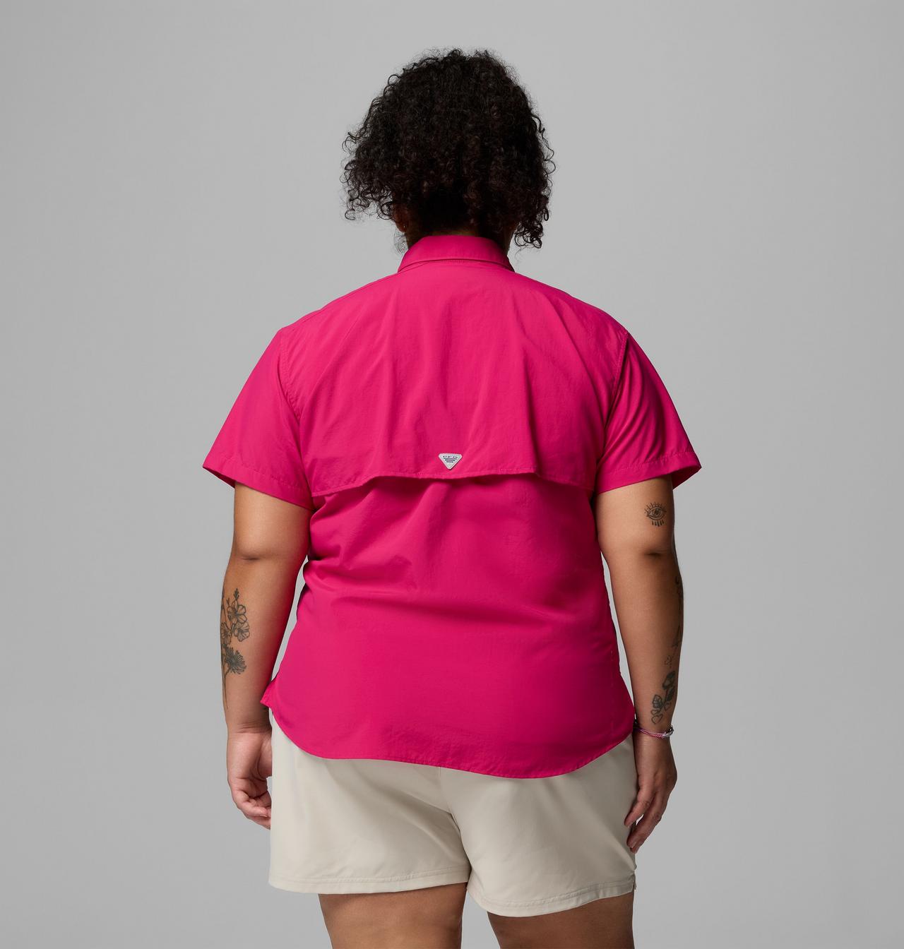 Women's PFG Bahama™ Short Sleeve Shirt - Plus Size | 656 | 3X 3