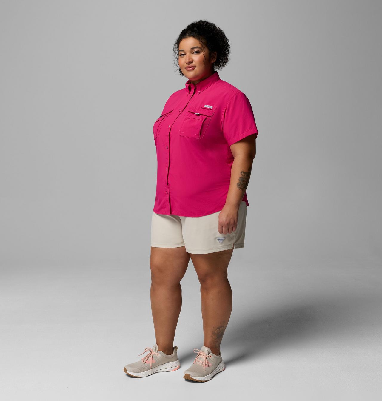 Women's PFG Bahama™ Short Sleeve Shirt - Plus Size | 656 | 3X 2