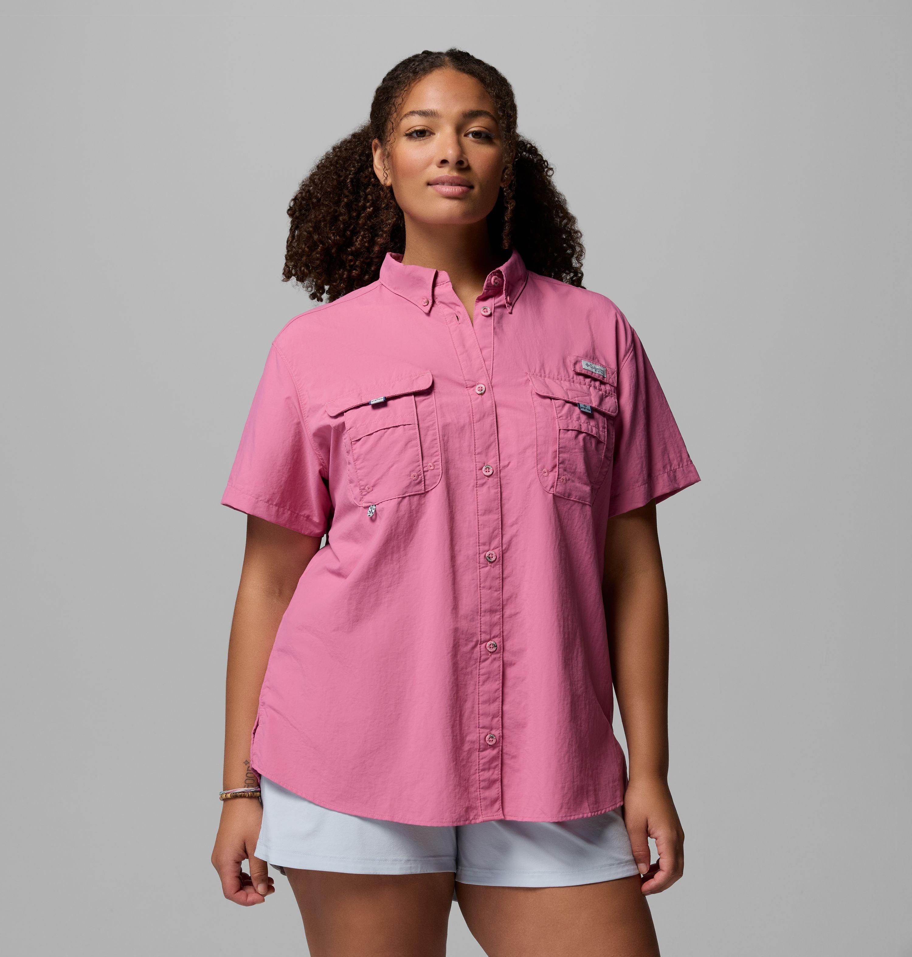 Women's PFG Bahama Short Sleeve Shirt - Plus Size | 661 | 1X 1