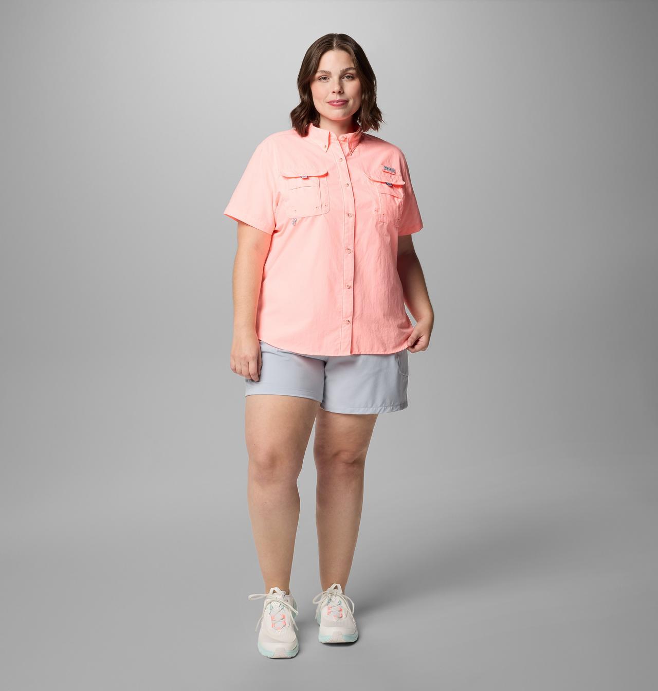 Women's PFG Bahama™ Short Sleeve Shirt - Plus Size 7