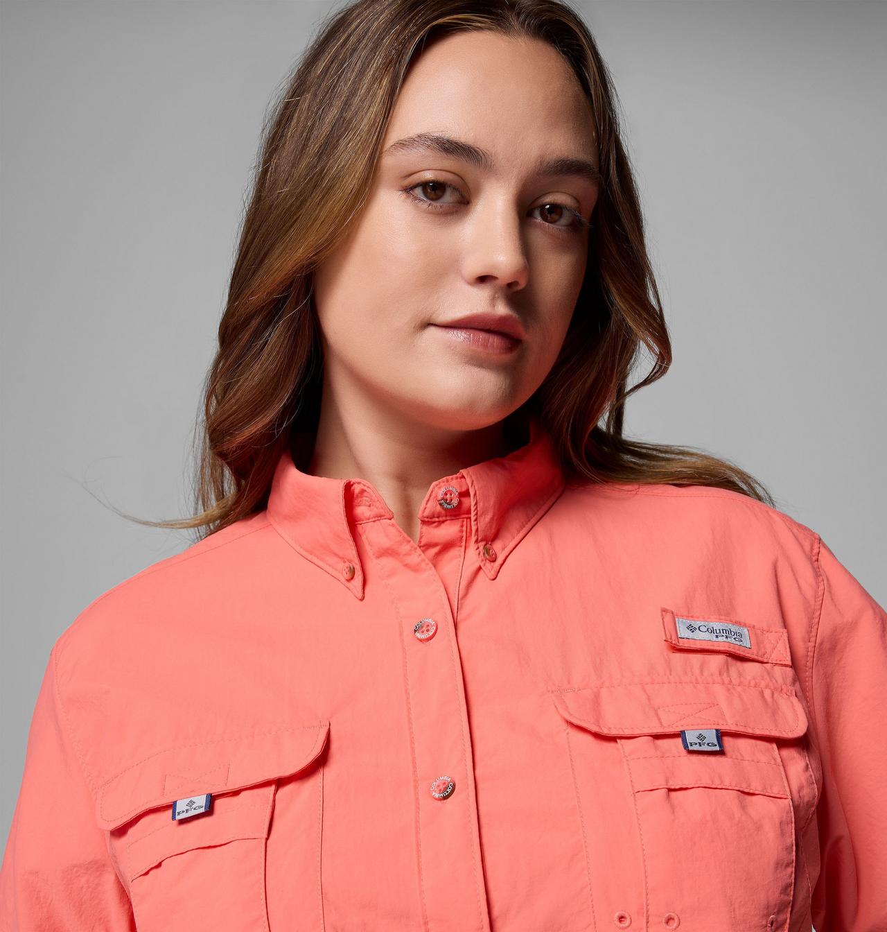 Women's PFG Bahama™ Short Sleeve Shirt - Plus Size 5