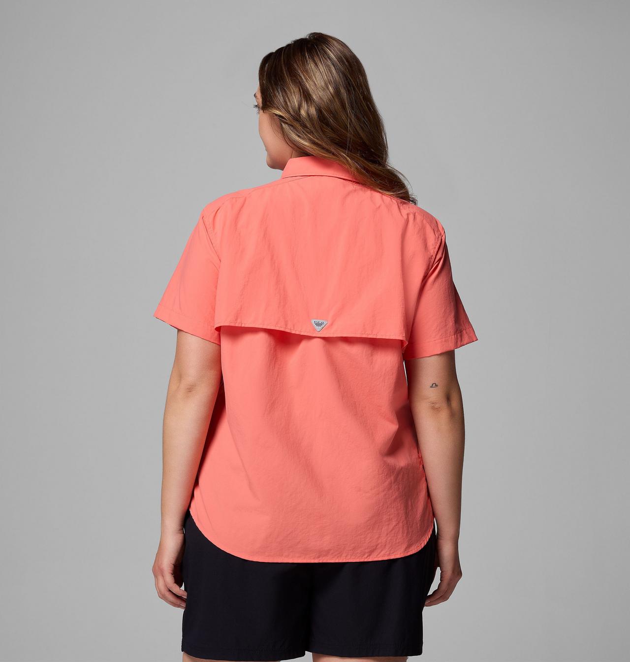 Women's PFG Bahama™ Short Sleeve Shirt - Plus Size 3