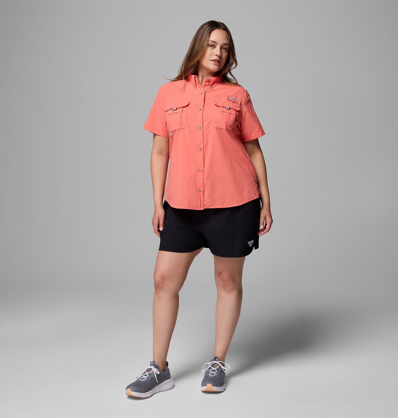 Women's PFG Bahama™ Short Sleeve Shirt - Plus Size 2