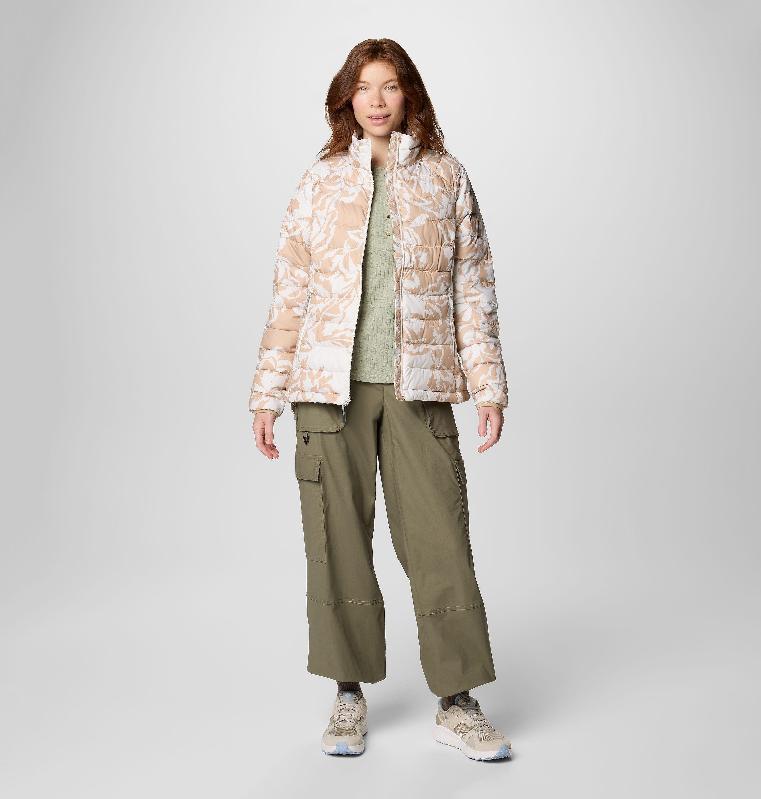 Women's Powder Lite II Printed Full Zip Jacket 3