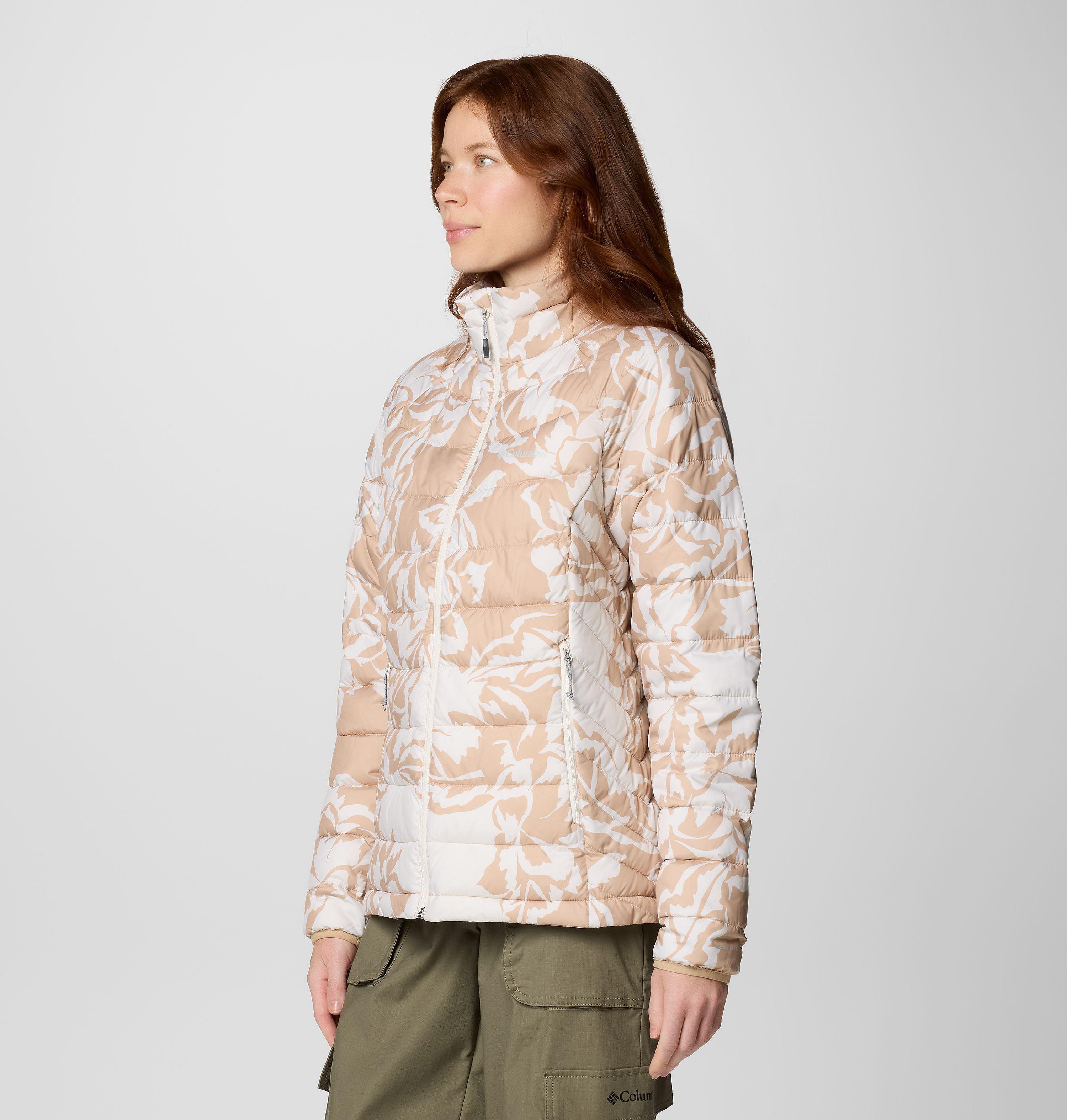 Women's Powder Lite II Printed Full Zip Jacket 4