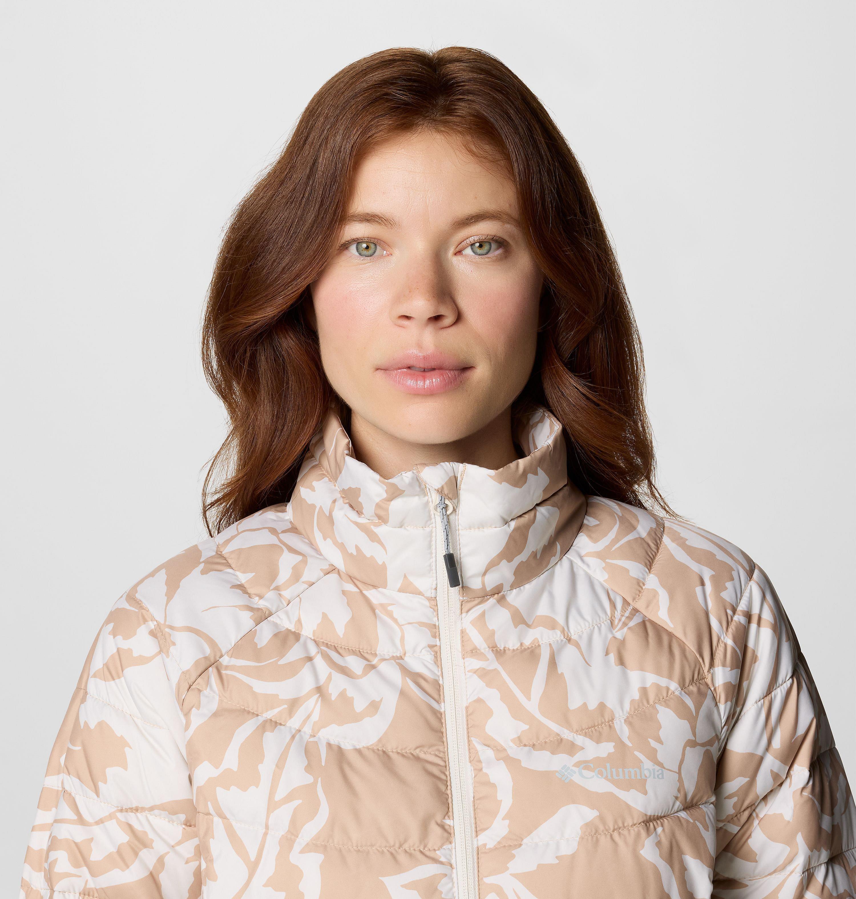 Women's Powder Lite II Printed Full Zip Jacket 5