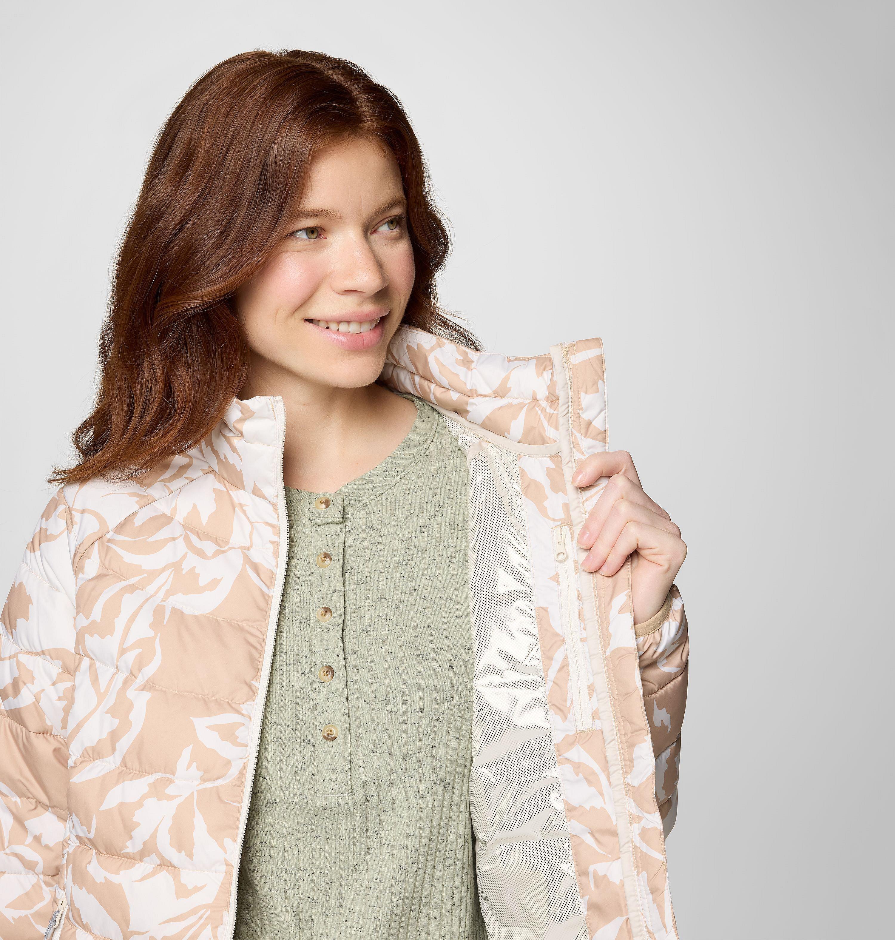Women's Powder Lite II Printed Full Zip Jacket 7