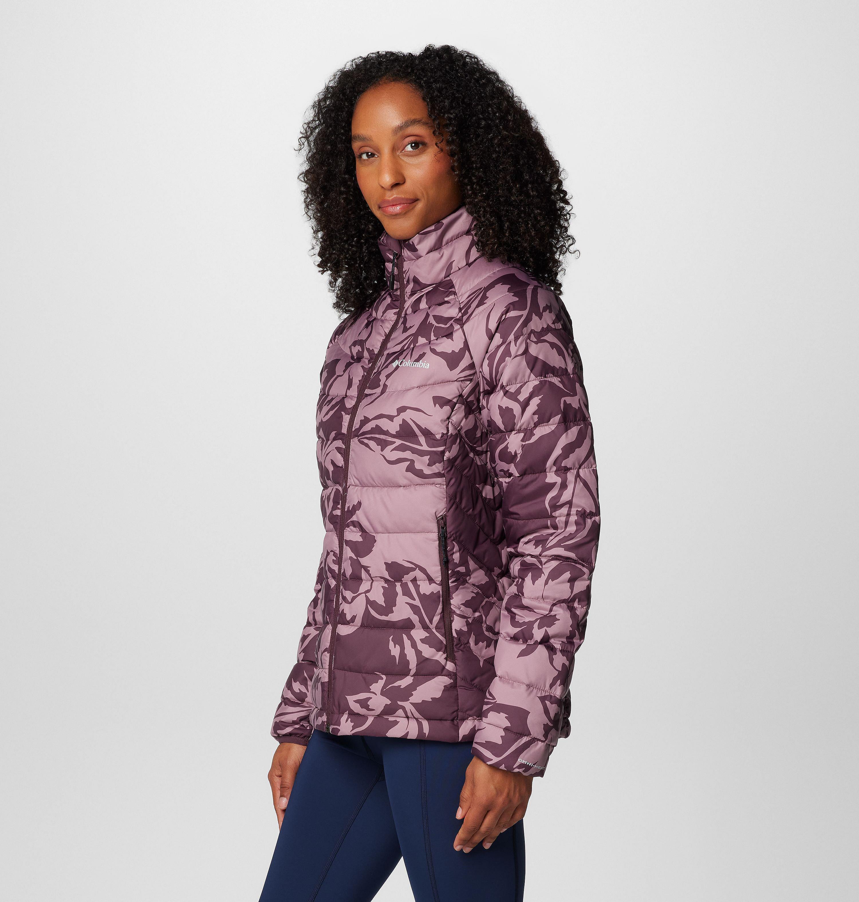 Women's Powder Lite II Printed Full Zip Jacket 4