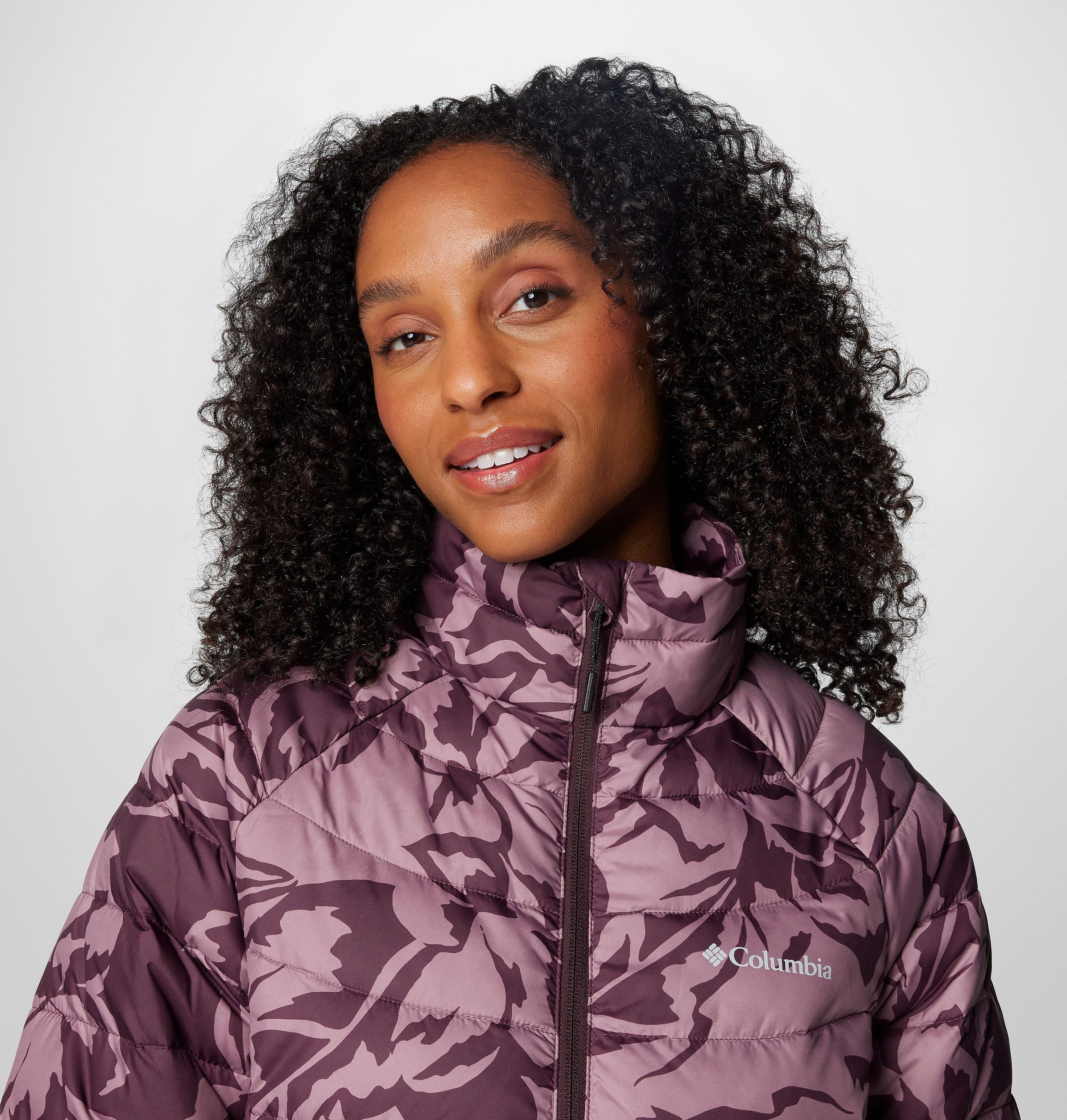 Women's Powder Lite II Printed Full Zip Jacket 5