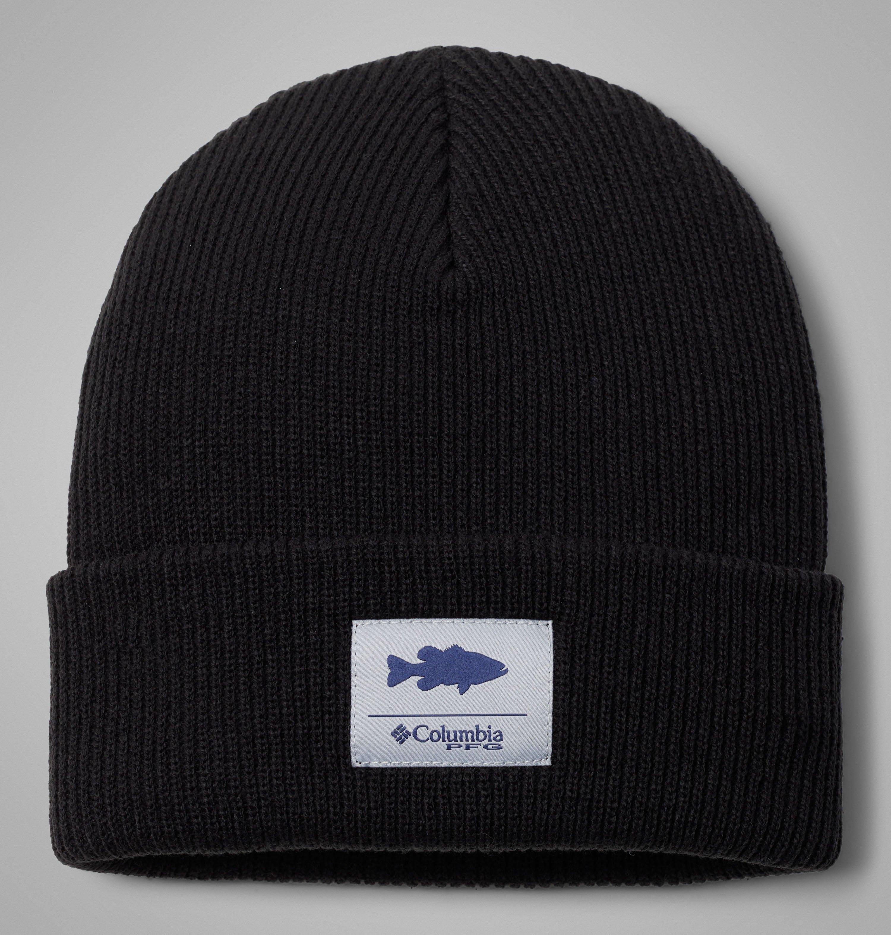 Columbia Sportswear Unisex Black Columbia - Pfg™ Cuffed Beanie - Bass Small
