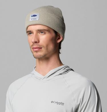 Gorro con borde enrollable PFG unisex, Color: Grey Green, Bass Graphic, image 6