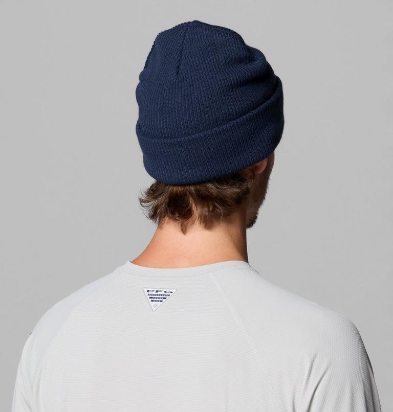 Unisex PFG Cuffed Beanie, Color: Collegiate Navy, Tuna Graphic, image 3