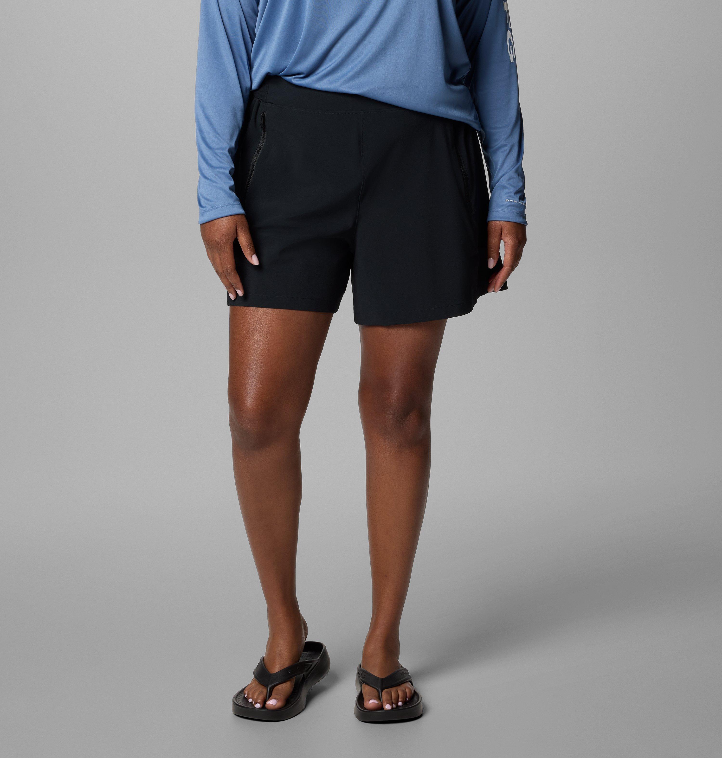Columbia Women's PFG Tidal  III Shorts - Plus Size-