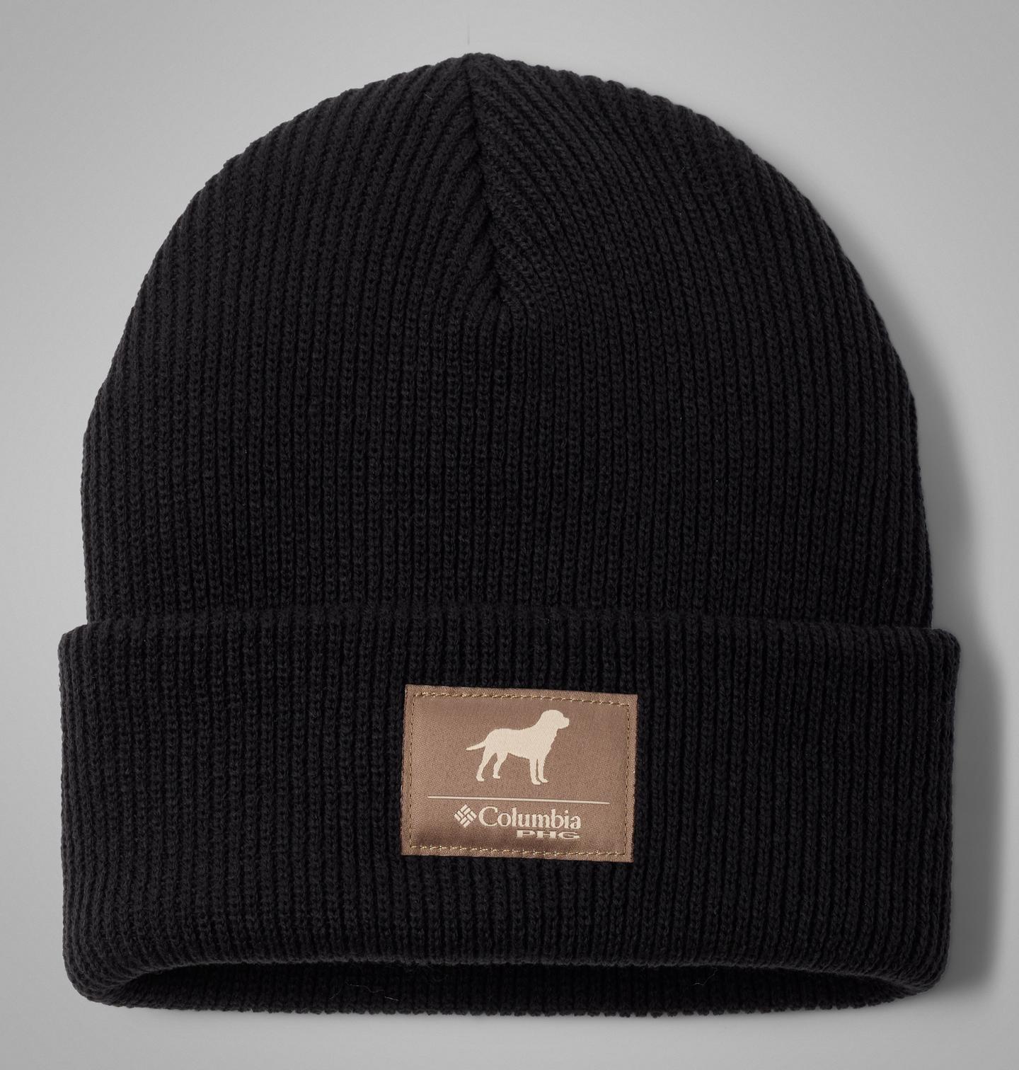 Шапка Columbia PHG Cuffed Beanie, цвет: Чёрный — фото 1