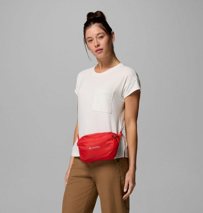 Unisex Lightweight Packable II Hip Pack, Color: Poppy Red, image 5