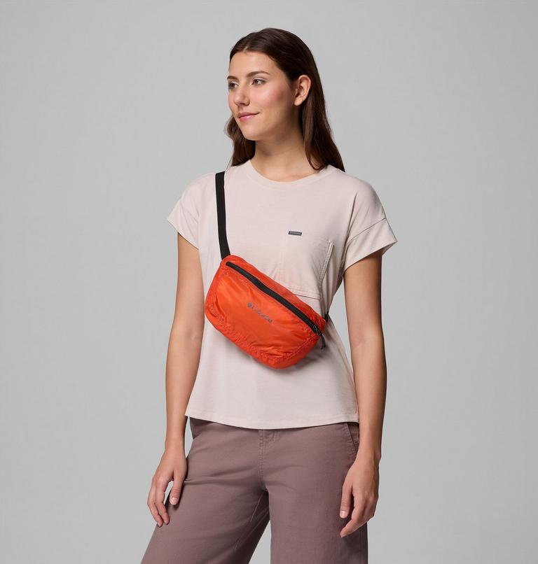 Unisex Lightweight Packable II Hip Pack, Color: Zing, Black, image 5