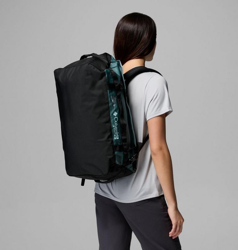 Unisex Landroamer 40L Duffel Bag, Color: Metal, Black, image 6