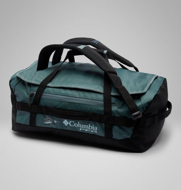 Unisex Landroamer 40L Duffel Bag, Color: Metal, Black, image 1