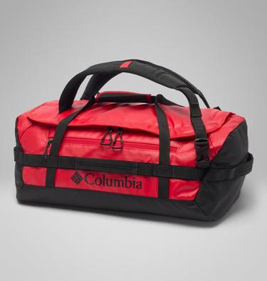 Unisex Landroamer 40L Duffel Bag, Color: Mountain Red, Black, image 1
