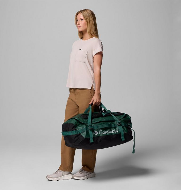 Unisex Landroamer 60L Duffel Bag, Color: Rain Forest, Black, image 5