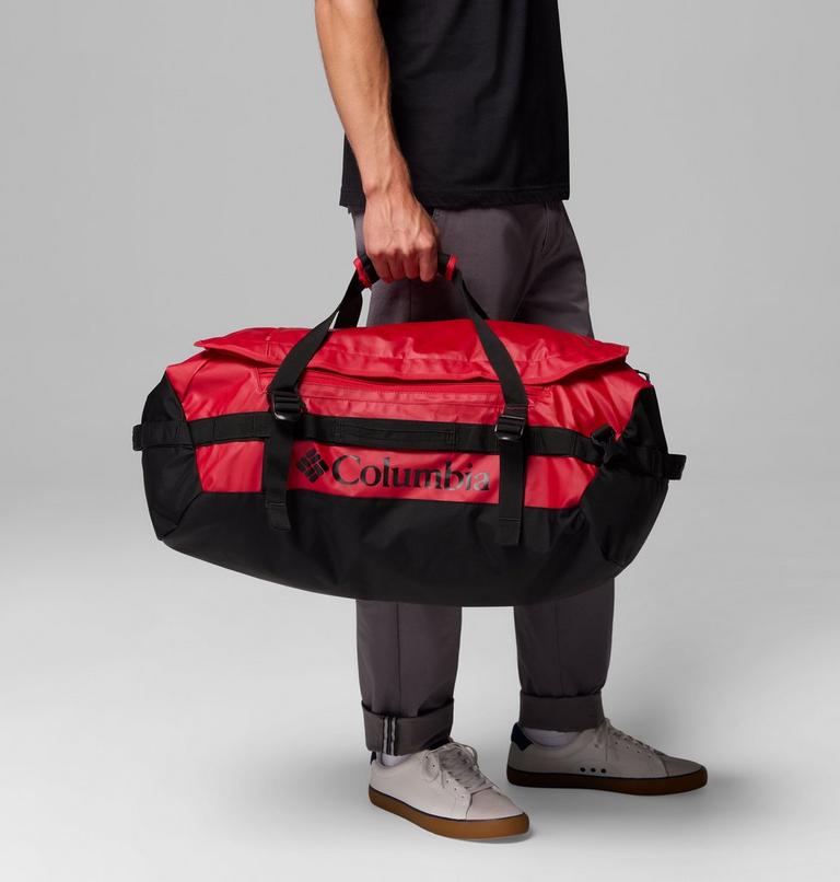 Landroamer 60L Duffel, Color: Mountain Red, Black, image 5