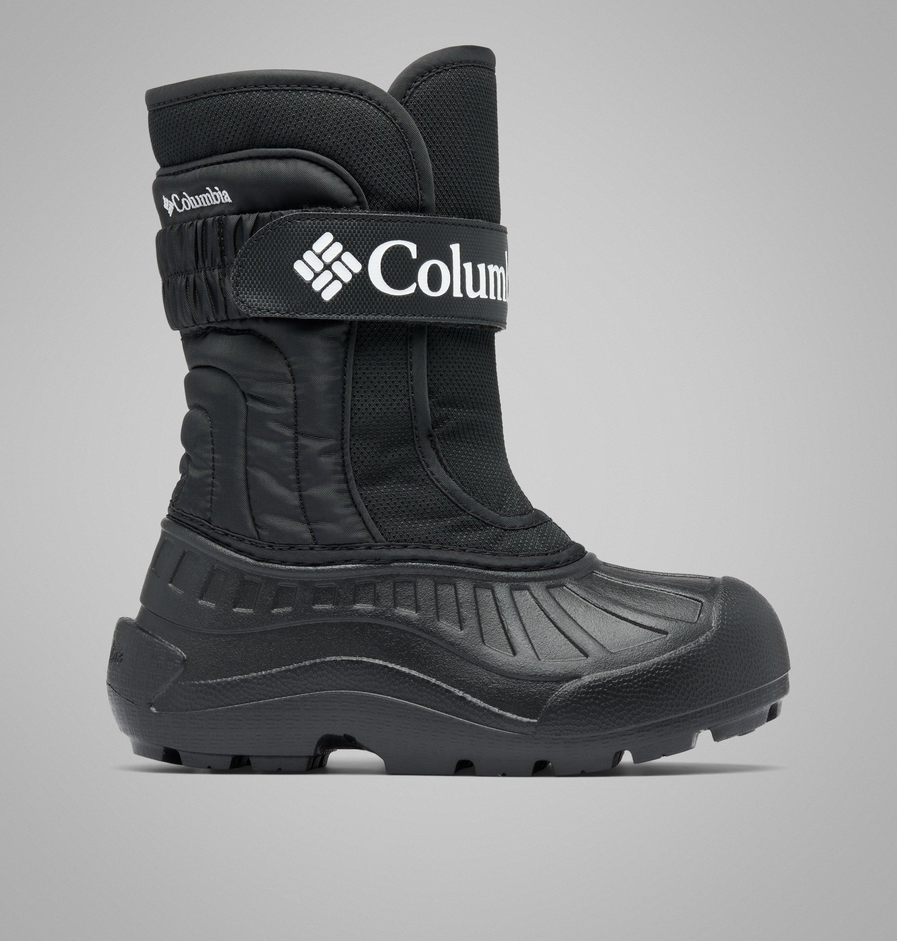 Columbia Big Kids' Powderbug  Snowlite  Strap Boot-