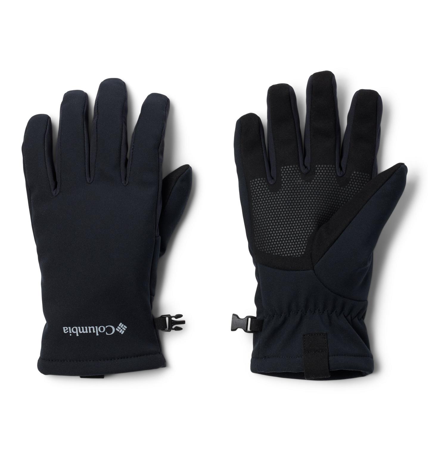 Мужские перчатки Columbia Ascender III Softshell Gloves, цвет: Чёрный — фото 1