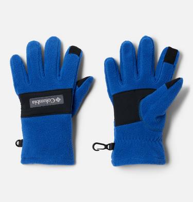 Youth Fast Trek III Fleece Gloves, Color: Mountain Blue, image 3