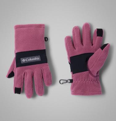 Youth Fast Trek III Fleece Gloves, Color: Antique Mauve, image 2