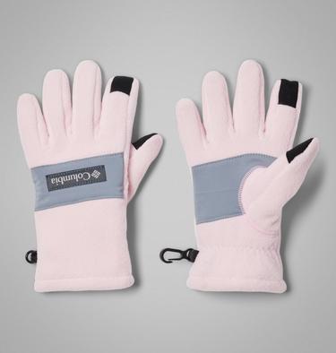 Youth Fast Trek III Fleece Gloves, Color: Satin Pink, image 1