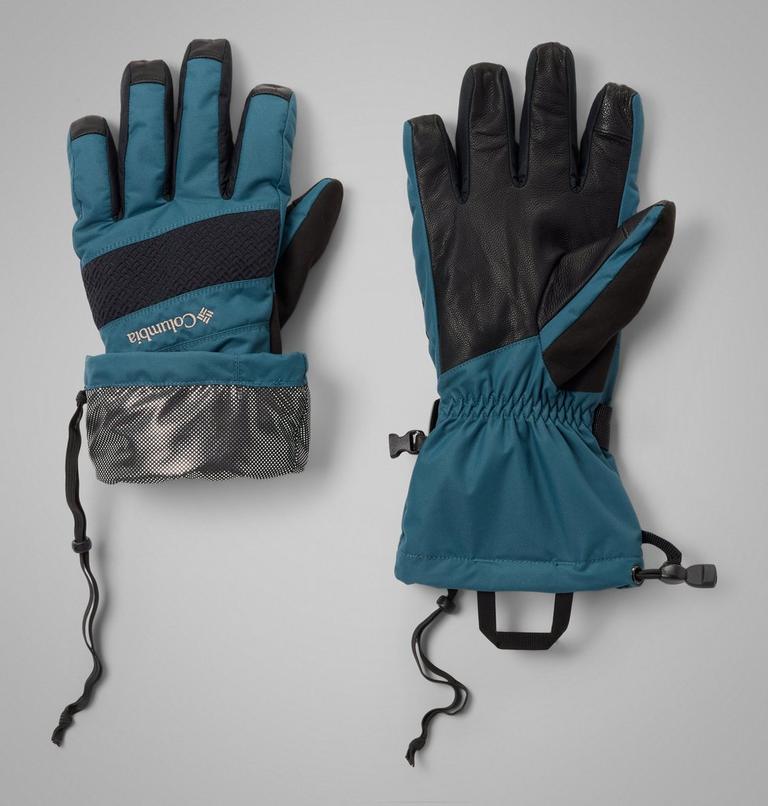 Men's Whirlibird II Waterproof Ski Gloves, Color: Everblue, Black, image 2