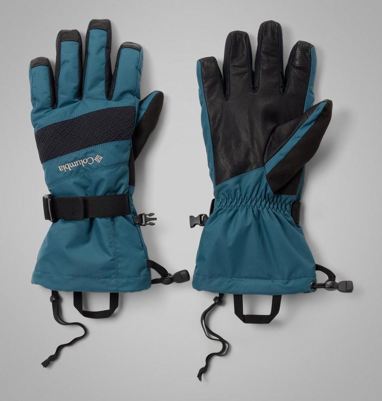 Men's Whirlibird II Waterproof Ski Gloves, Color: Everblue, Black, image 1
