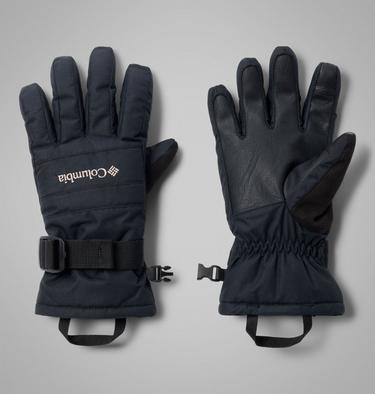 Youth Whirlibird III Waterproof Ski Gloves, Color: Black, image 1