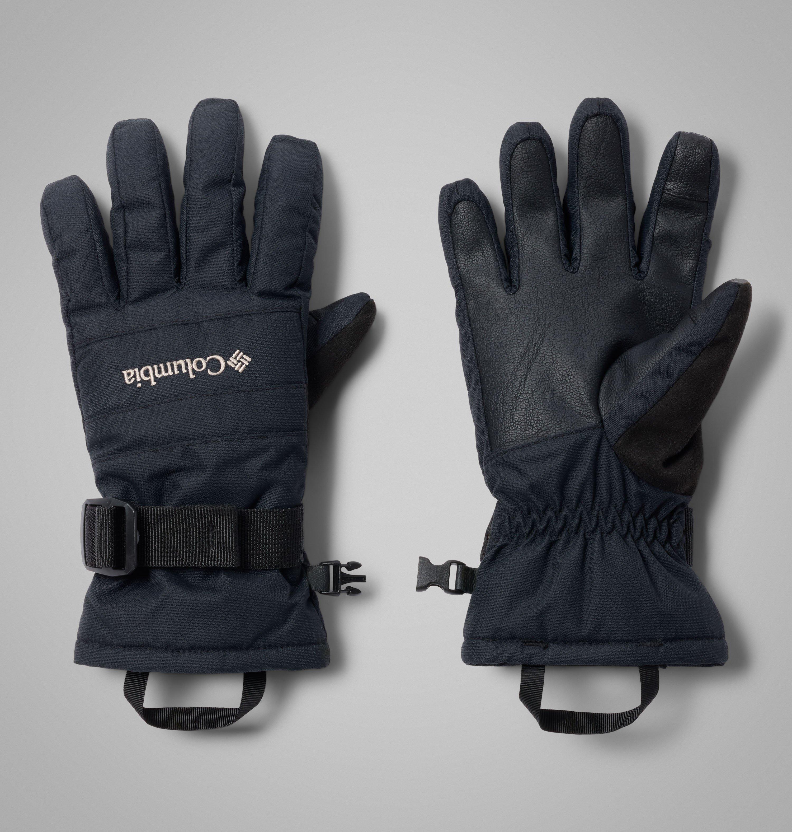 Columbia Sportswear Unisex Black Columbia - Youth Whirlibird™ Iii Waterproof Ski Gloves - Junior Xl Size (18 Years) Kids