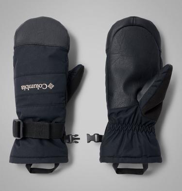 Youth Whirlibird III Waterproof Ski Mittens, Color: Black, image 1