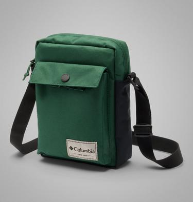 Unisex Zigzag II Side Bag, Color: Rain Forest, Black, image 1