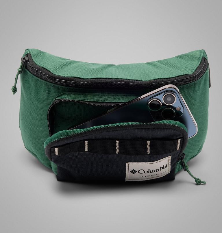 Unisex Zigzag II Hip Pack, Color: Rain Forest, Black, image 8