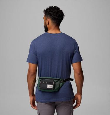 Unisex Zigzag II Hip Pack, Color: Rain Forest, Black, image 4