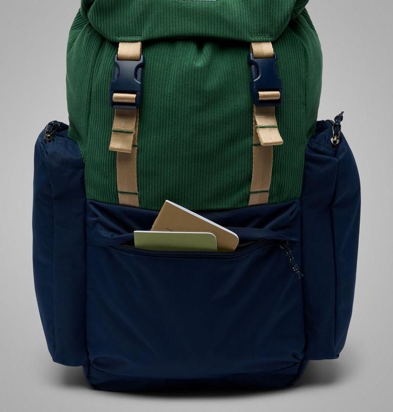 Unisex Trail Traveler 28L Rucksack, Color: Rain Forest, Collegiate Navy, image 9