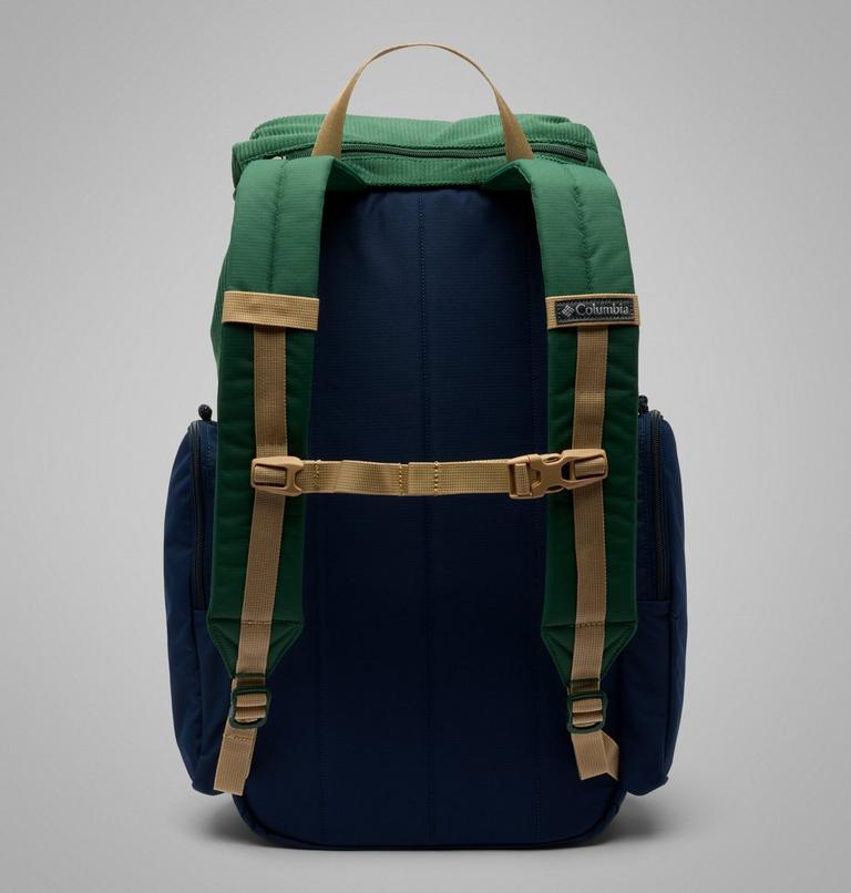 Unisex Trail Traveler 28L Rucksack, Color: Rain Forest, Collegiate Navy, image 2