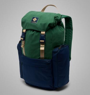Mochila unisex Trail Traveler de 28 litros, Color: Rain Forest, Collegiate Navy, image 3