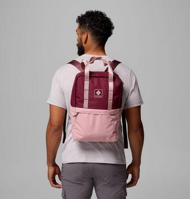 Mochila de 18 l Trek unisex, Color: Rich Wine, Eraser Pink, image 4