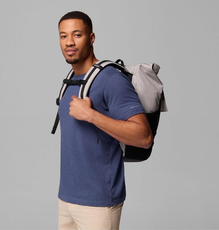 Mochila de 27 l con la parte superior enrollada Convey III unisex, Color: Flint Grey, Black, image 3