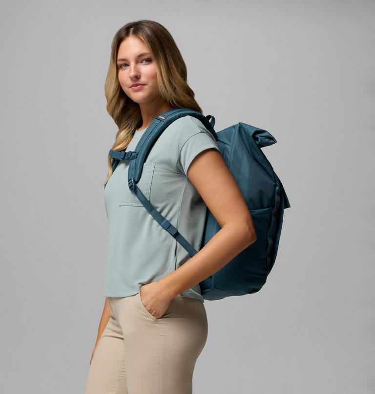 Unisex Convey III 27L Rolltop Backpack, Color: Everblue, image 5